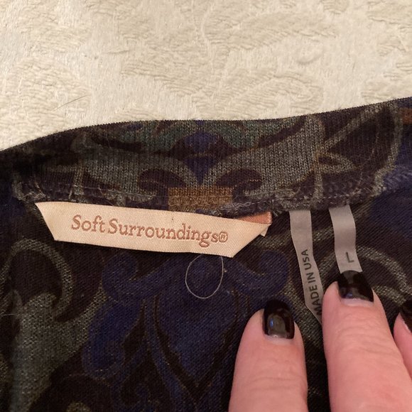 Multicolored tunic top - Picture 4 of 5